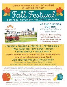 Read more about the article Visit Suburban EMS November 4th at Upper Mount Bethel Fall Festival