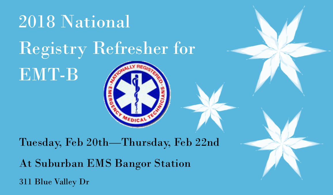 Read more about the article National Registry Refresher for EMT-B